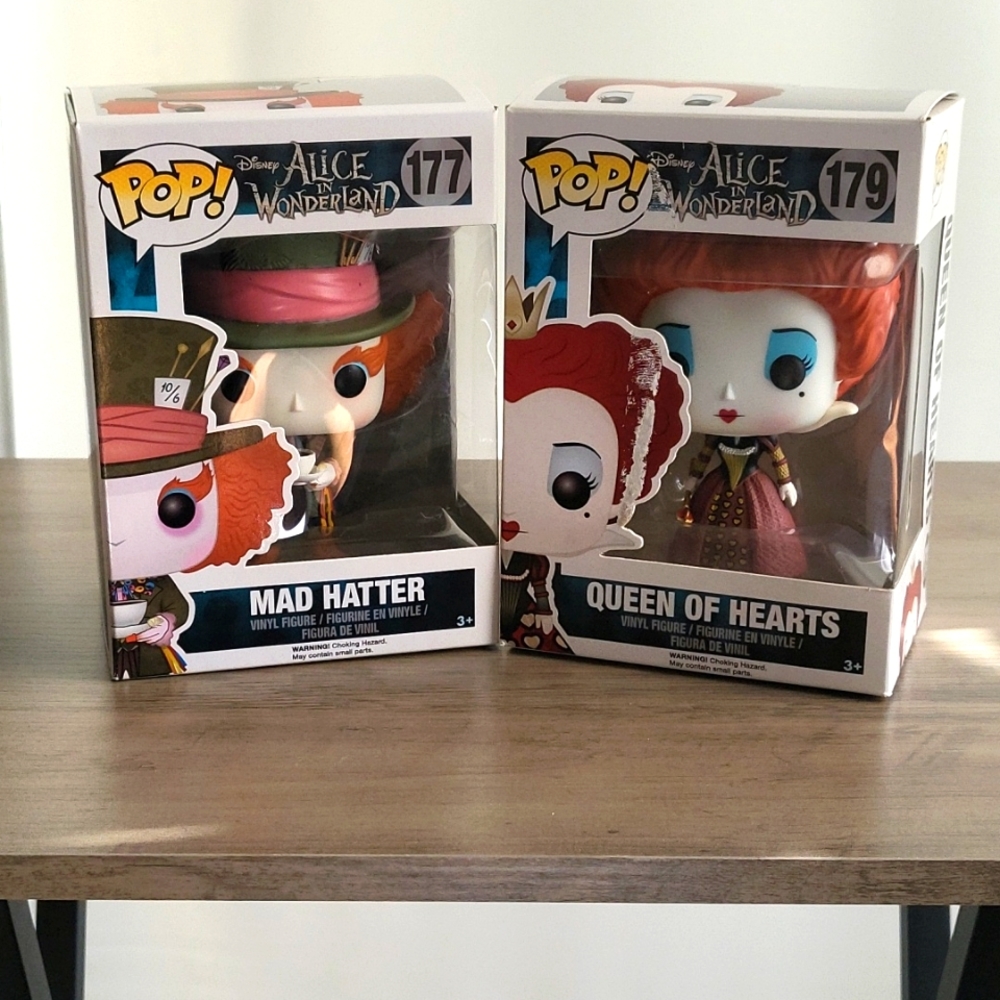 NIB Set of Two Disney Funko Pops.
